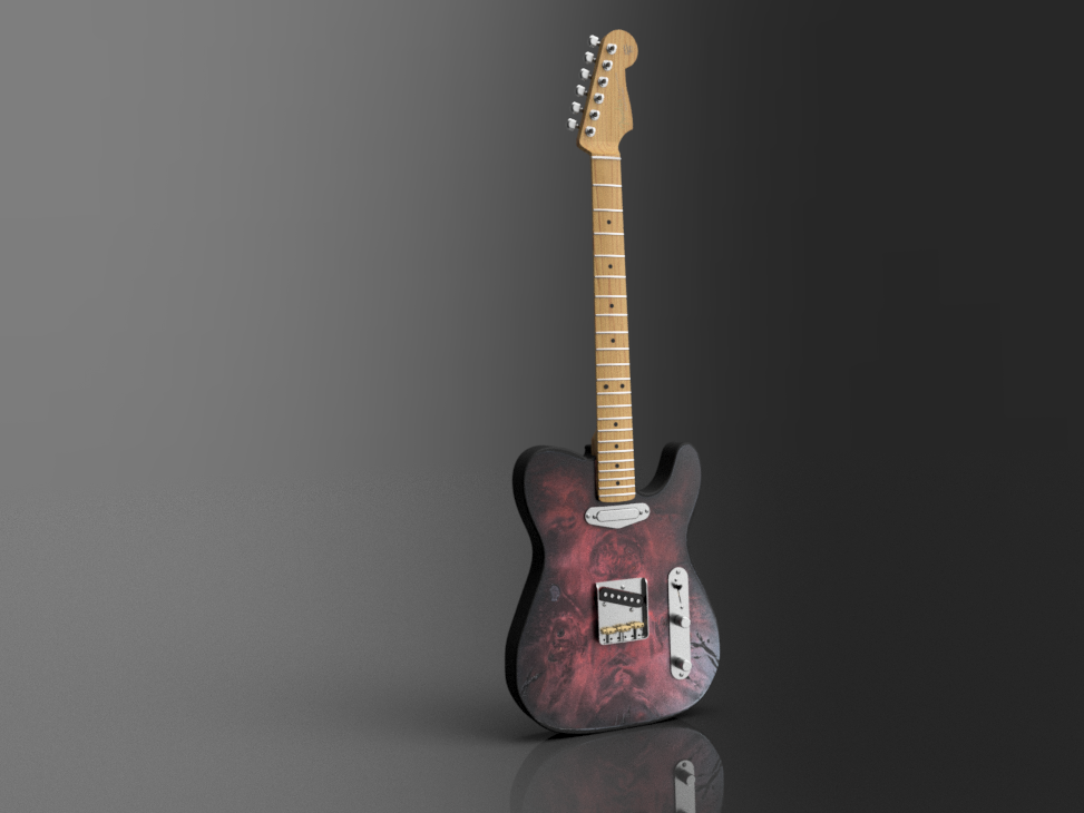 Red_Burl_Telecaster Picture 001