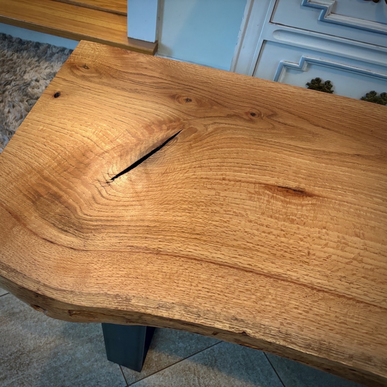 Oak_Bench_Live_Edge Picture IMG_2094