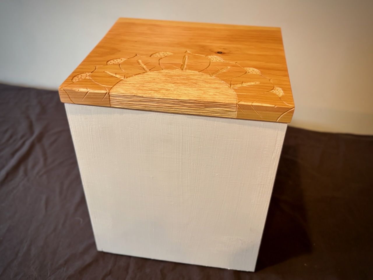 Carved_Pine_Pantry_Box Picture IMG_2441