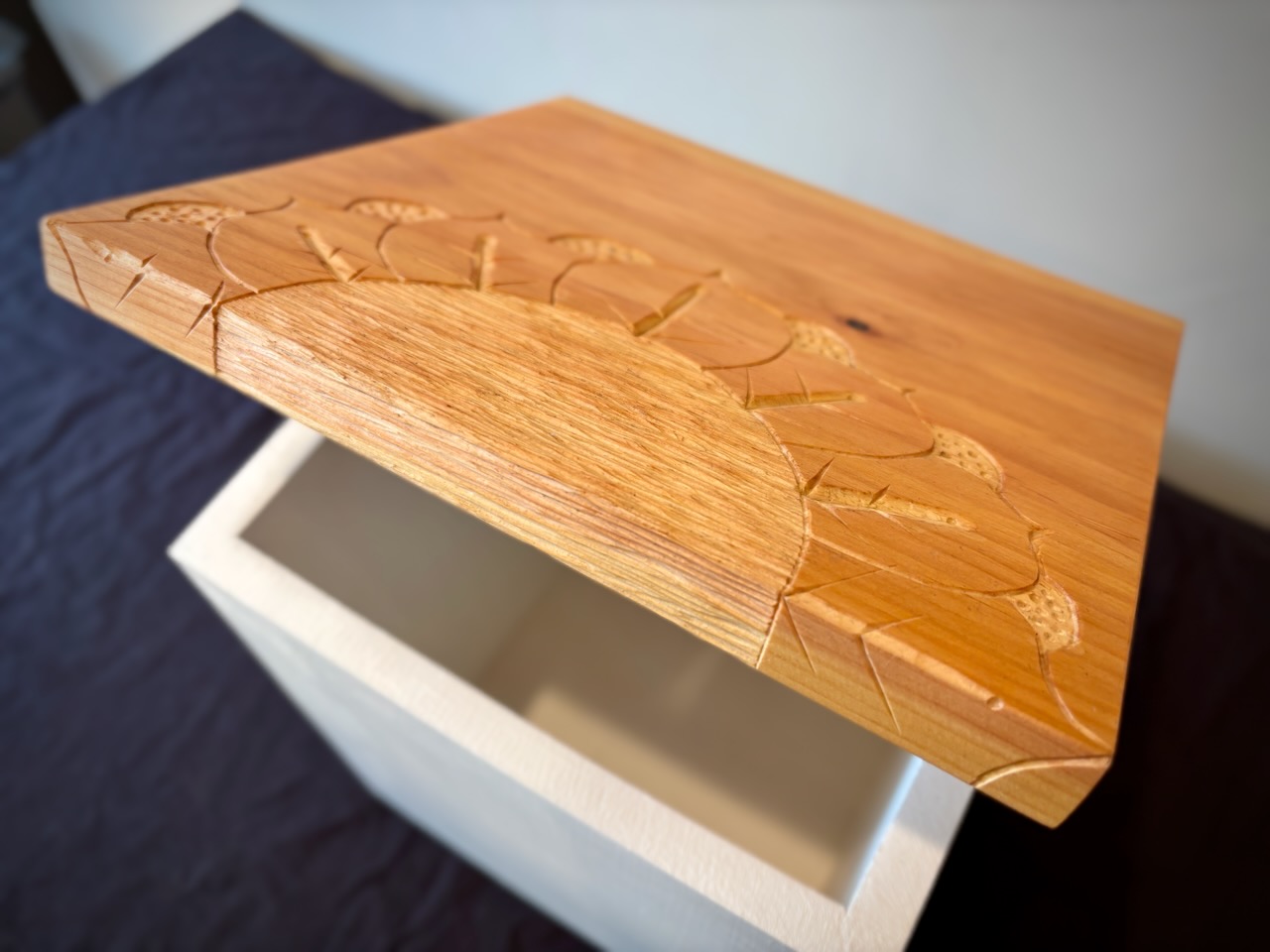 Carved_Pine_Pantry_Box Picture IMG_2446