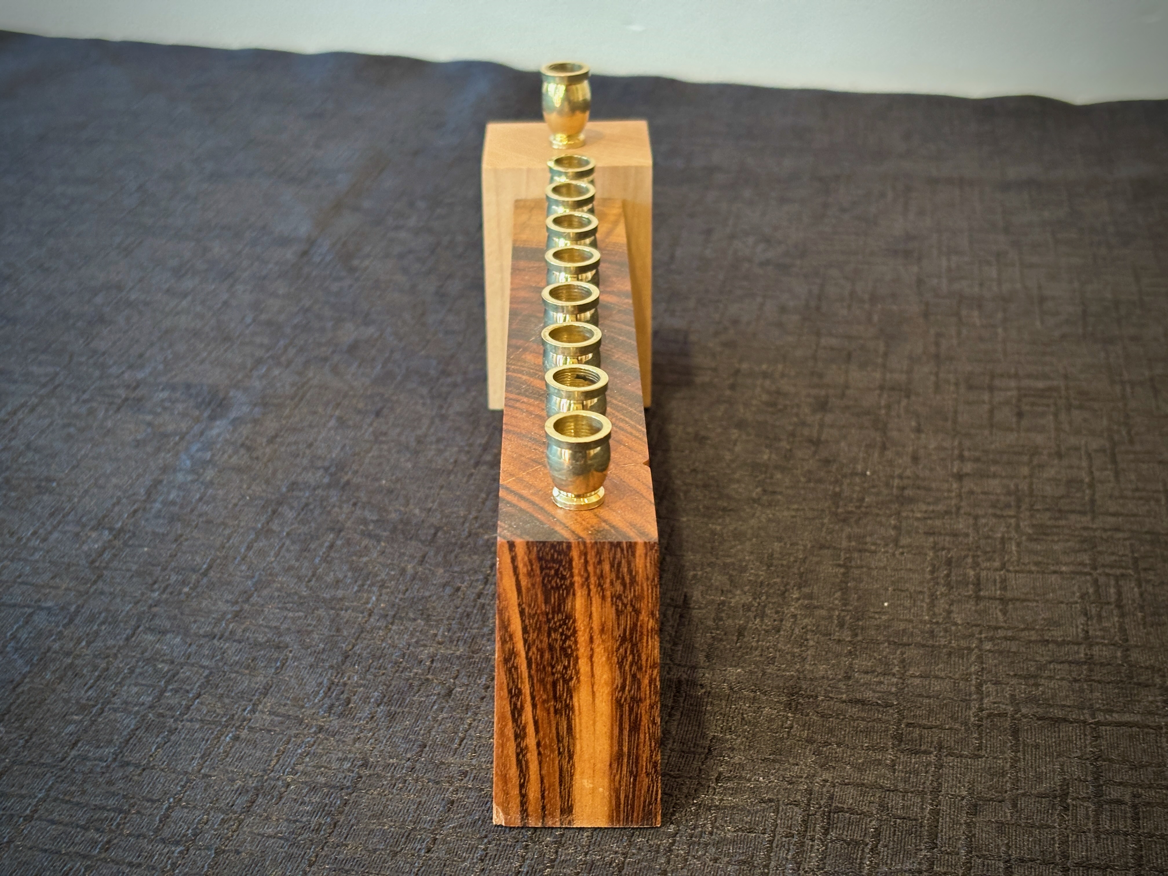 Tigerwood_Menorah Picture IMG_1889