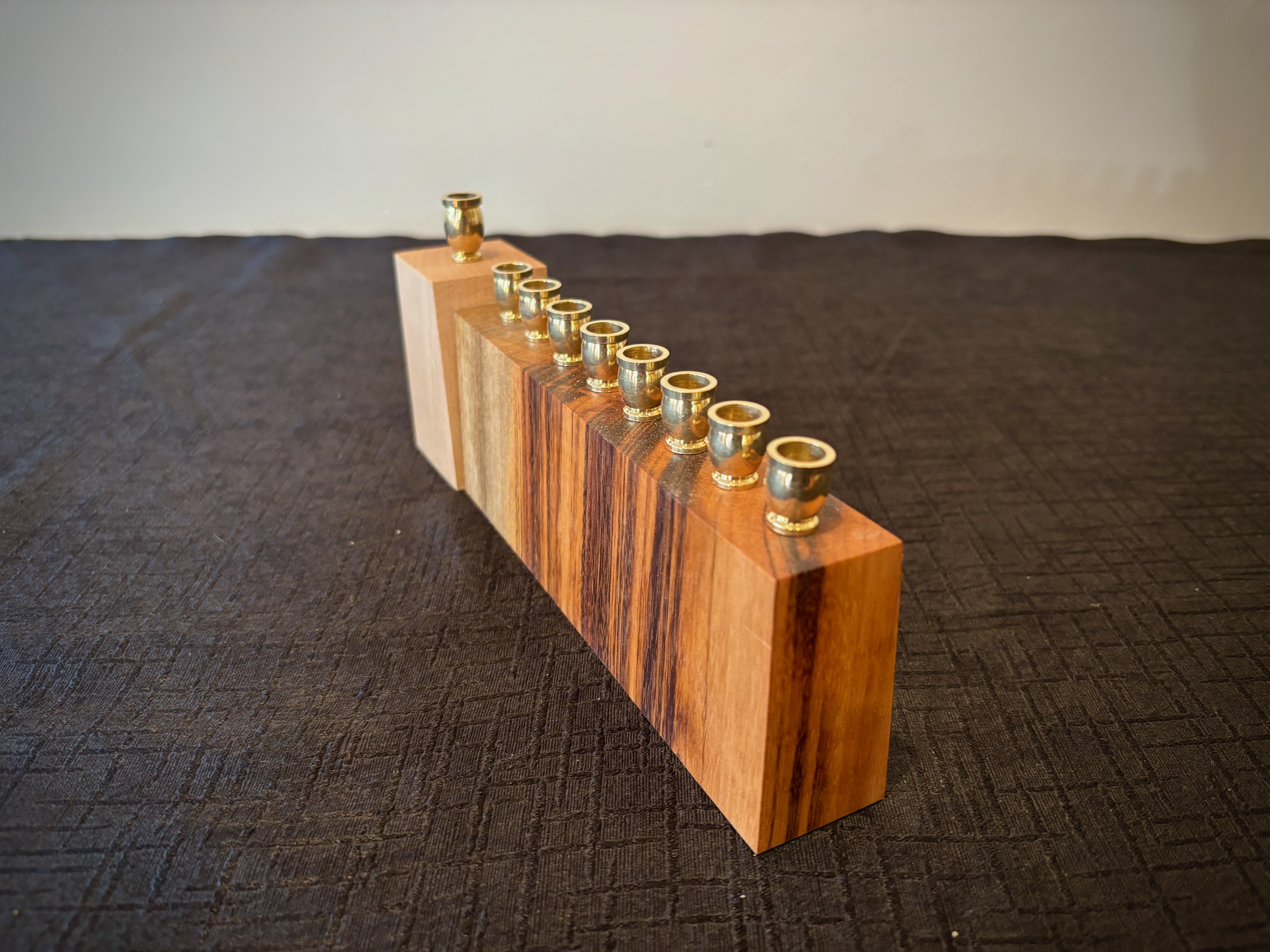 Tigerwood_Menorah Picture IMG_1895